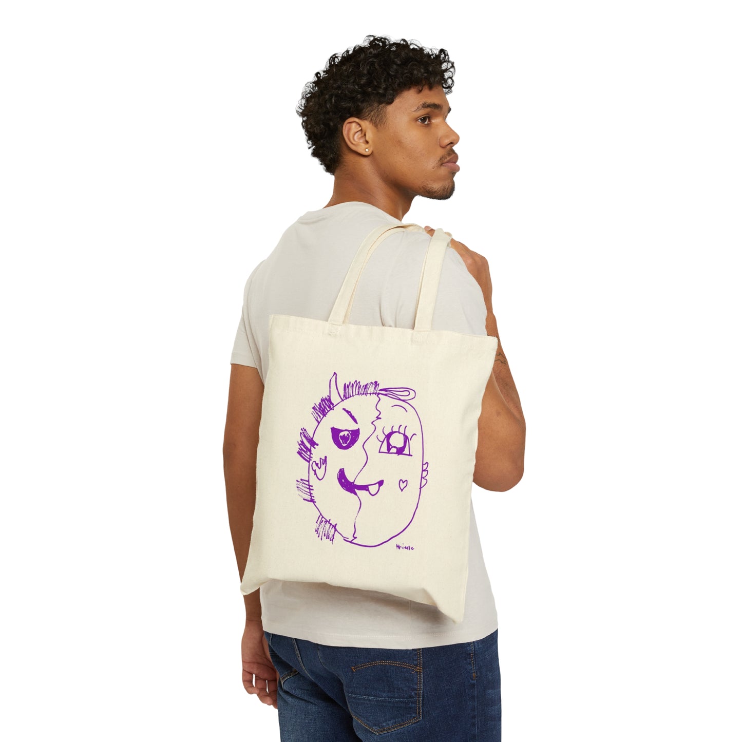 Familiar Faces - Canvas Tote Bag