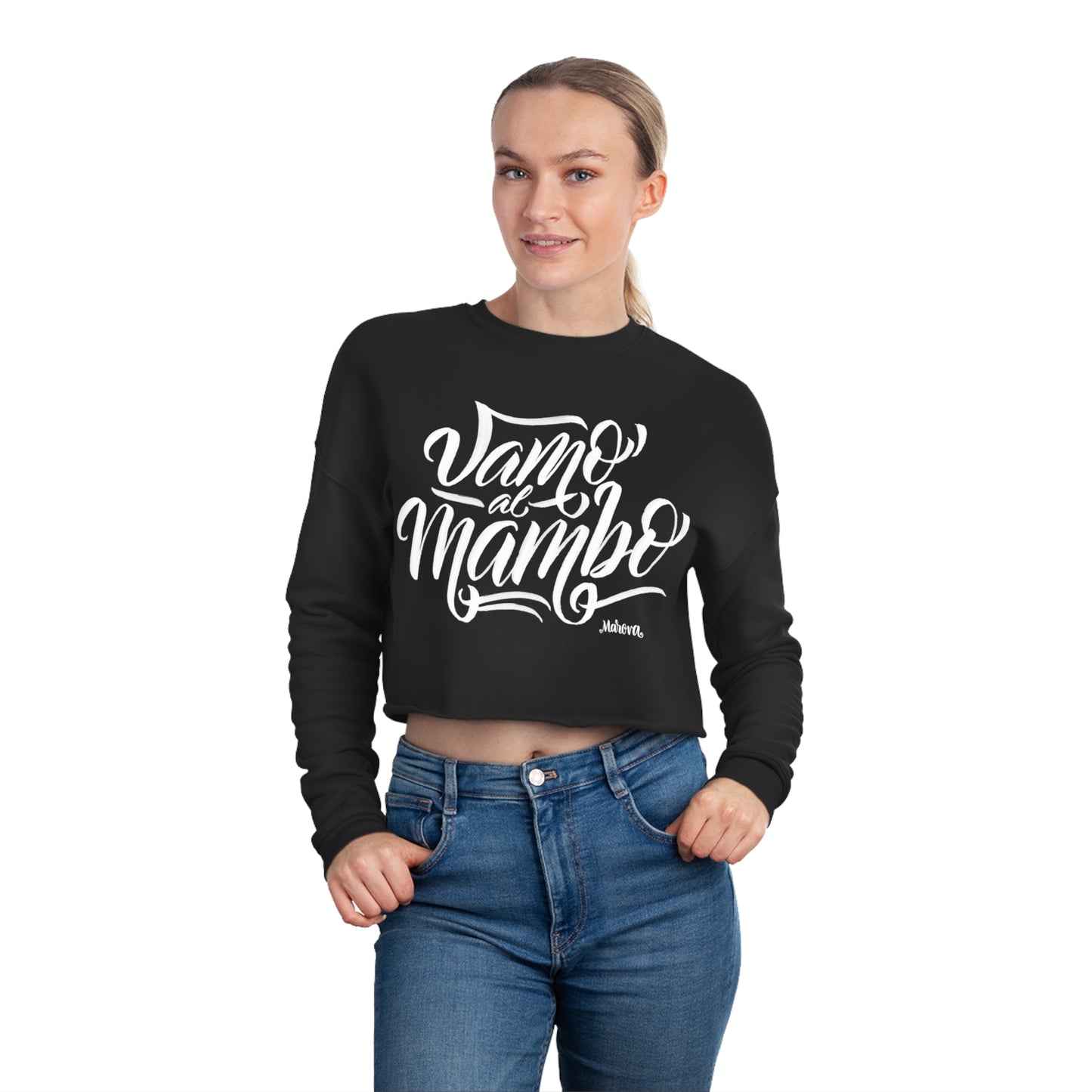 Vamos al mambo Cropped Sweatshirt